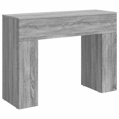Coffee Table Grey Sonoma 102 x 35 x 75 cm Engineered Wood