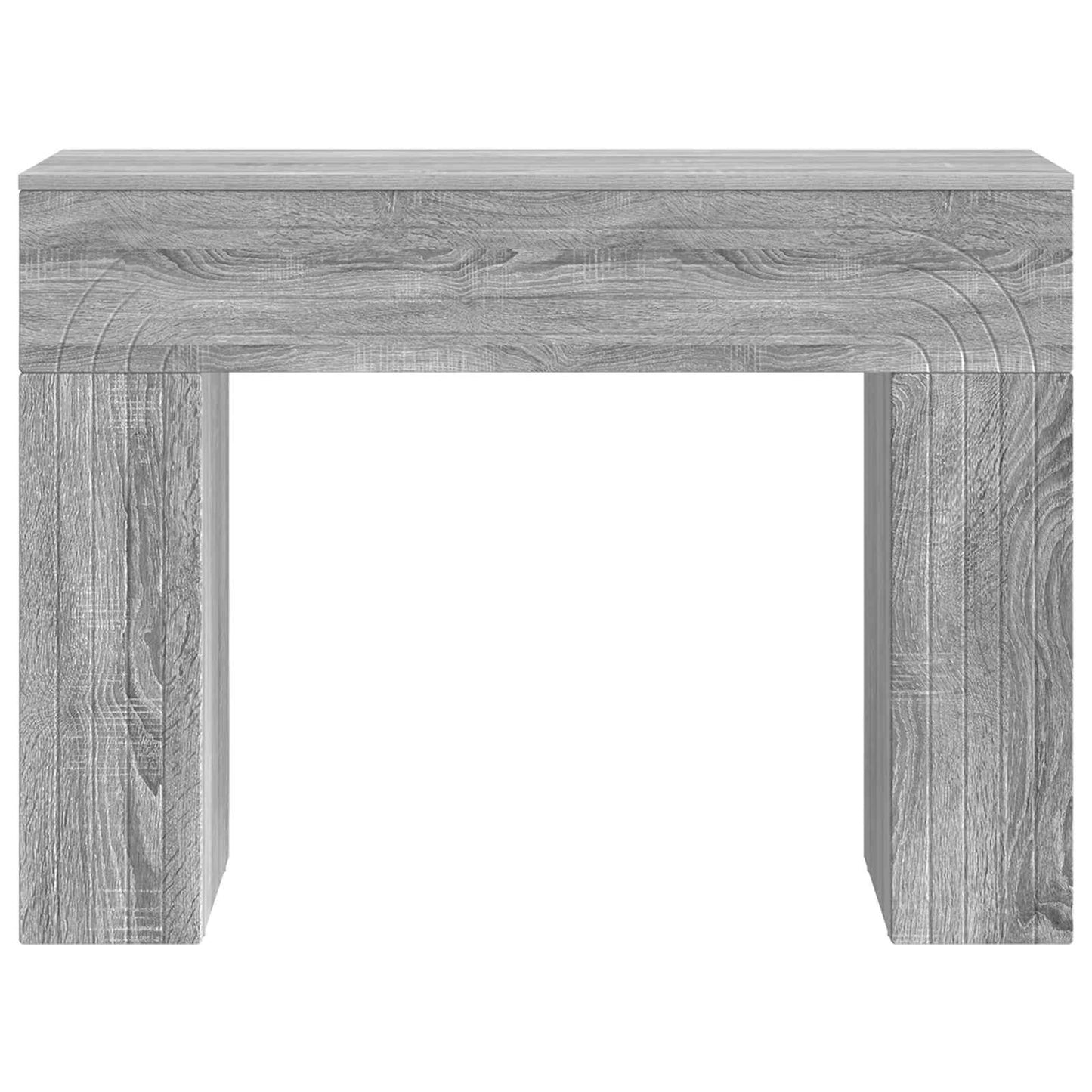 Coffee Table Grey Sonoma 102 x 35 x 75 cm Engineered Wood