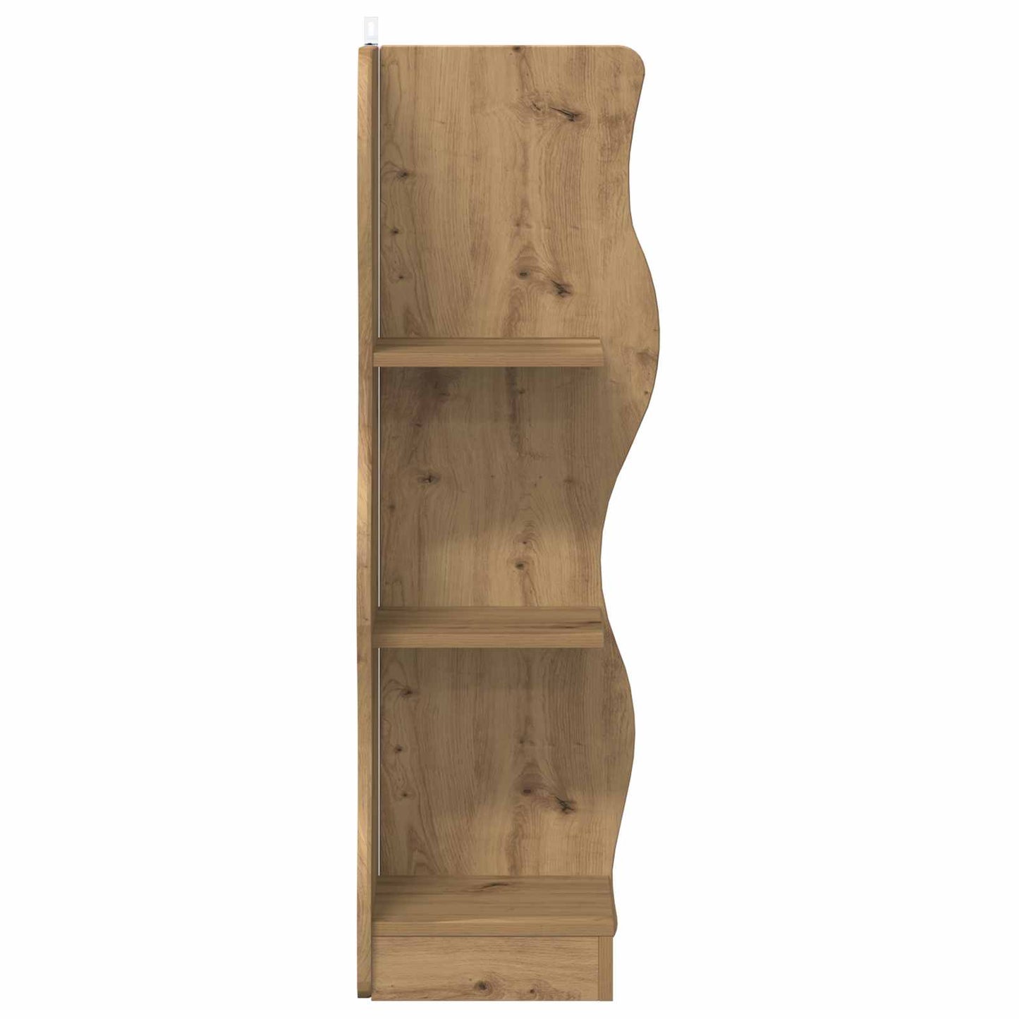 Corner Shelf Artisan Oak 34 x 33 x 102 cm Engineered Wood