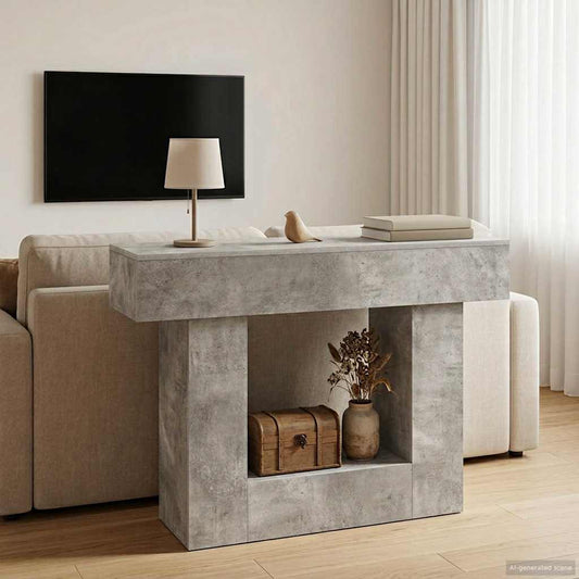 Concrete Grey 101 x 30 x 74 cm