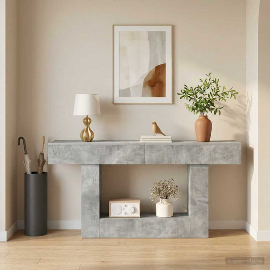 Concrete Grey 160 x 30 x 74 cm