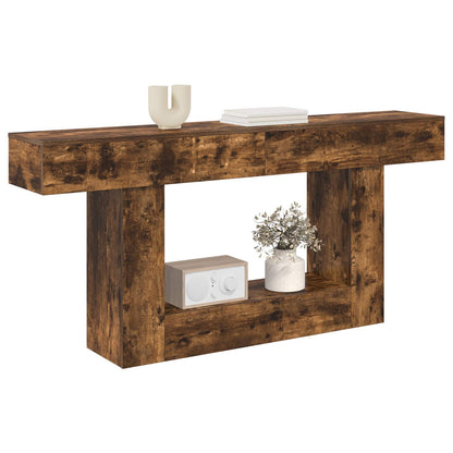Smoked Oak 160 x 30 x 74 cm