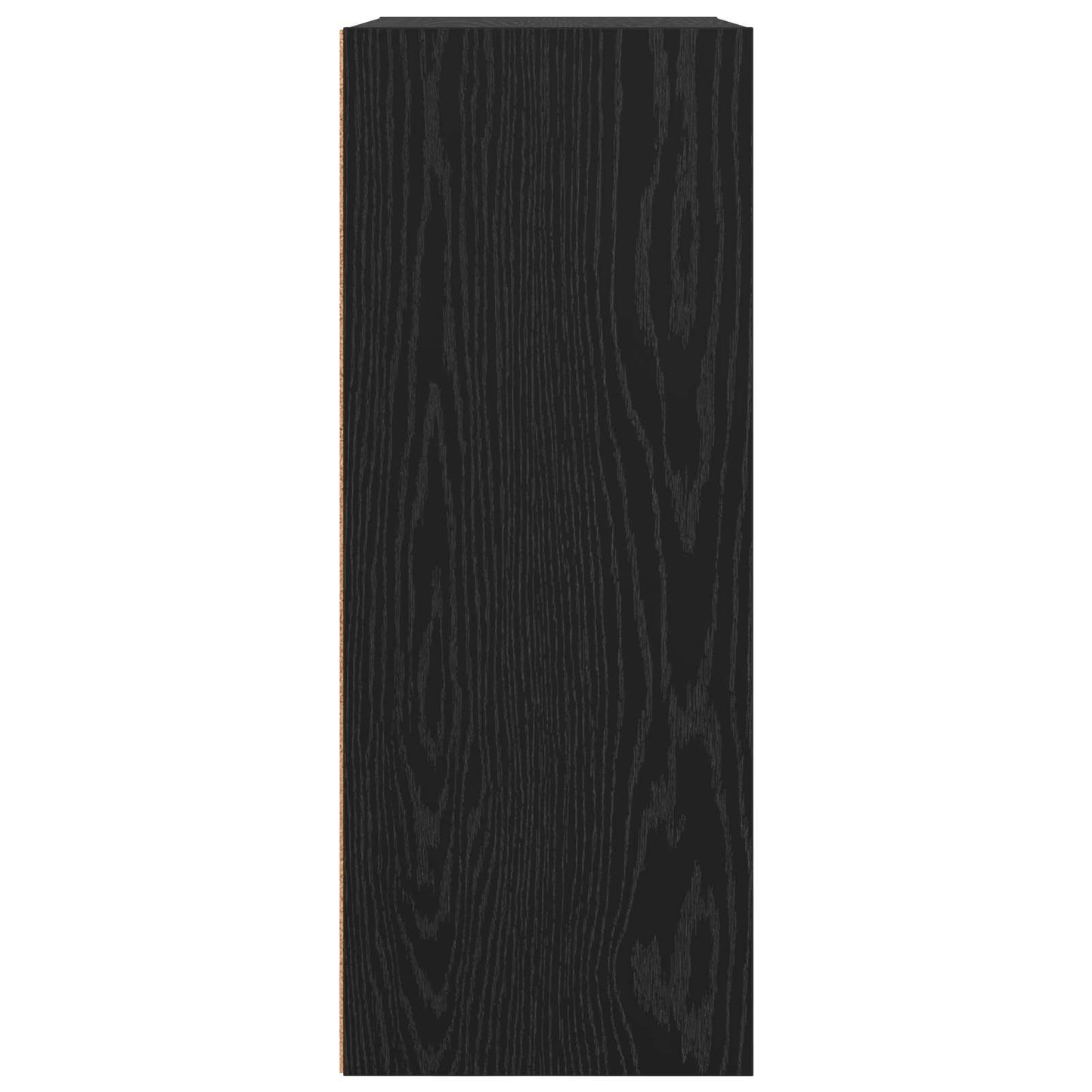 Bookshelf Black Oak 60 x 30 x 76.5 cm Engineered Wood