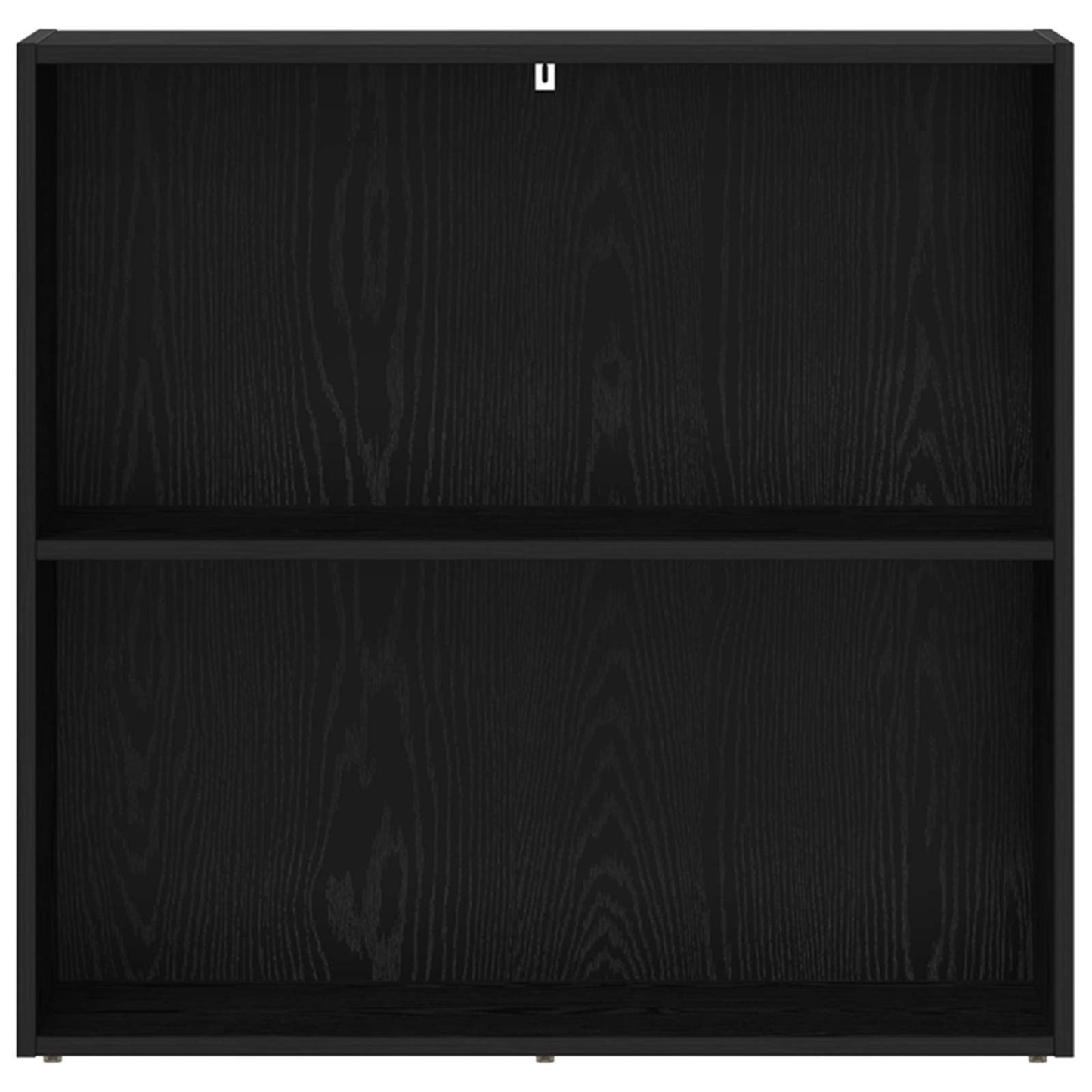 Bookshelf Black Oak 80 x 30 x 76.5 cm Engineered Wood