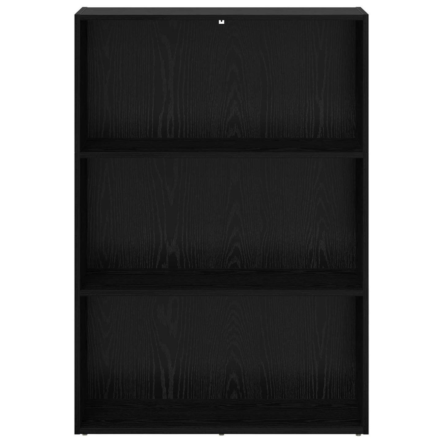 Bookshelf Black Oak 80 x 30 x 114 cm Engineered Wood