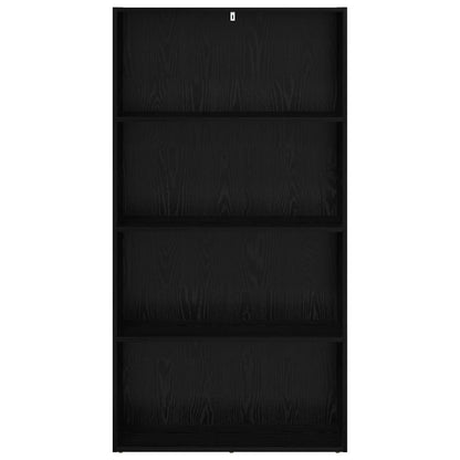 Freestanding Bookshelf 80 x 30 x 152 cm Engineered Wood