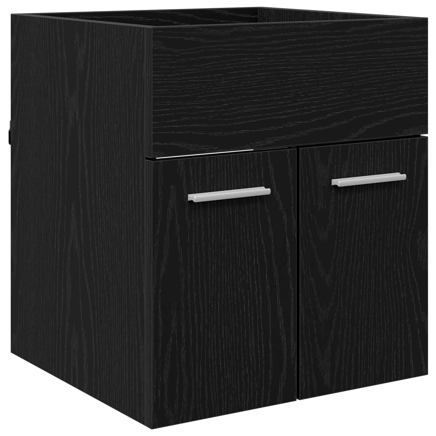 Sink cabinet Black Oak 41 x 38.5 x 46 cm Engineered Wood