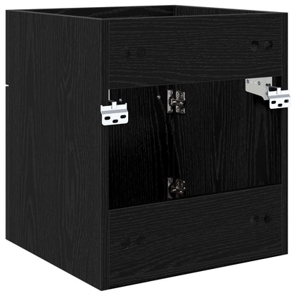 Sink cabinet Black Oak 41 x 38.5 x 46 cm Engineered Wood