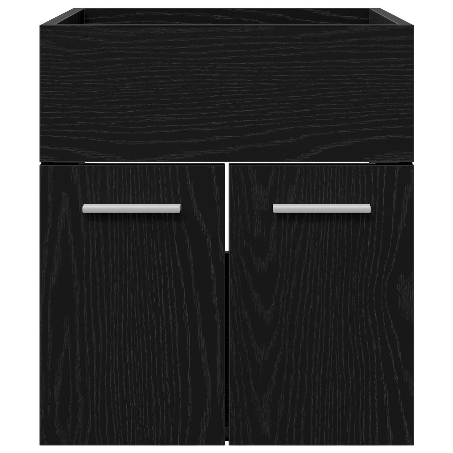 Sink cabinet Black Oak 41 x 38.5 x 46 cm Engineered Wood
