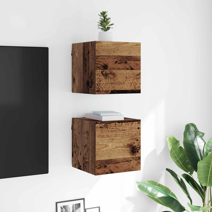 TV Cabinet Old Wood 30.5 x 30 x 30 cm Engineered Wood