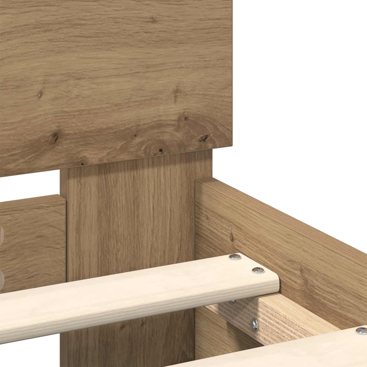 Bed Frame Artisan Oak 75 x 190 cm Engineered Wood