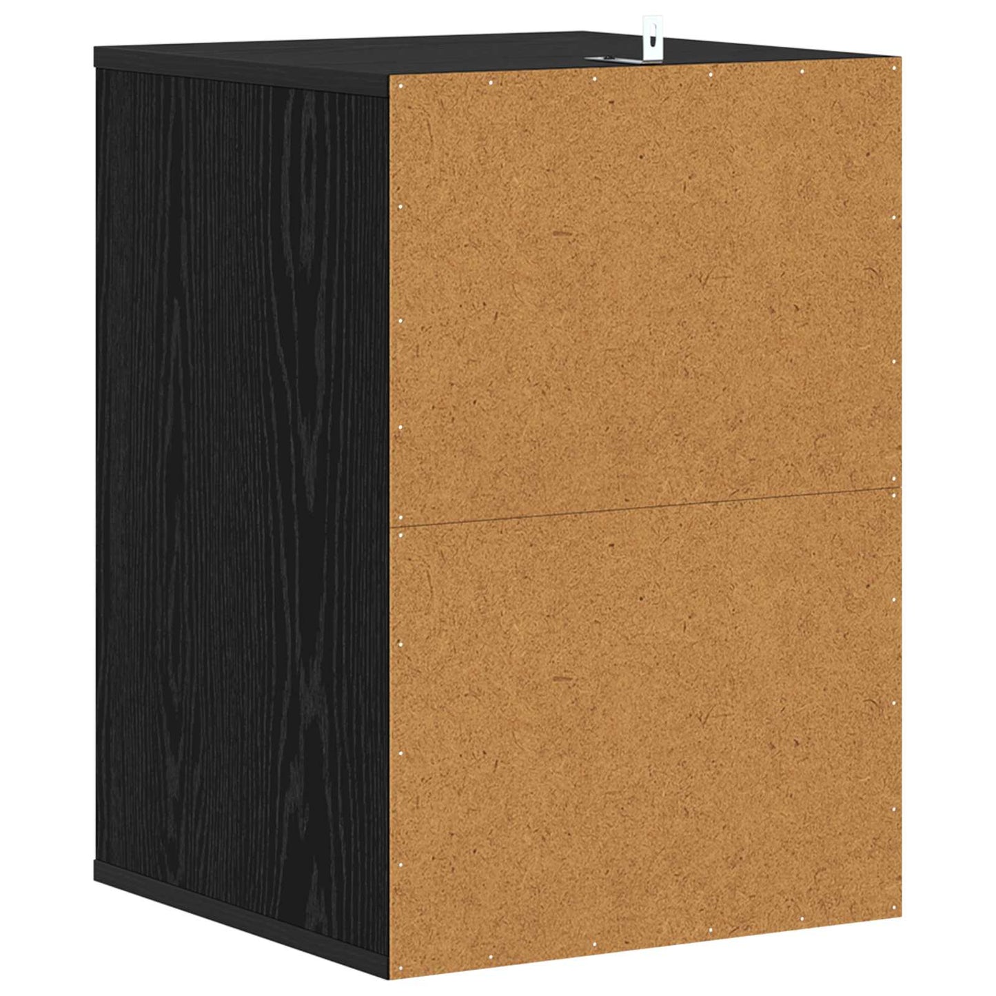 Drawer Cabinet Black Oak 41 x 40 x 58 cm Engineered Wood