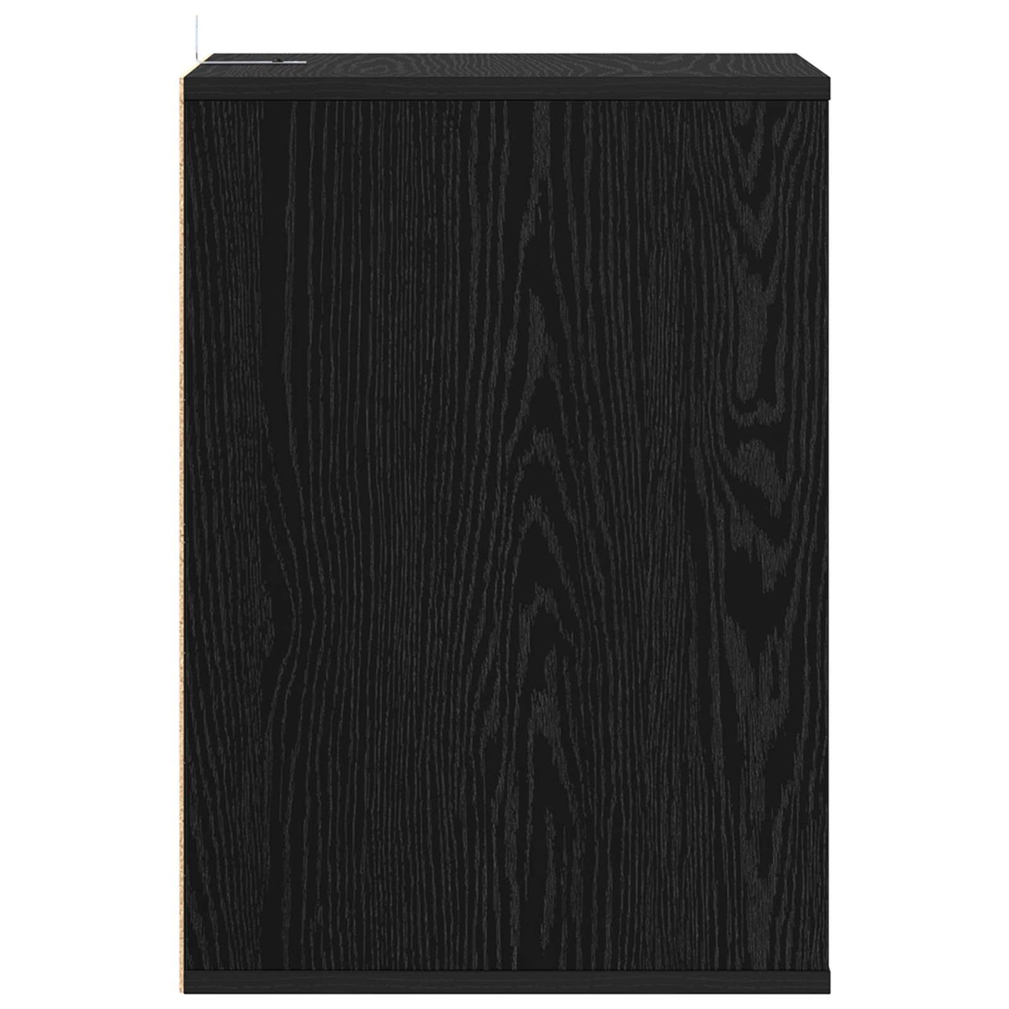 Drawer Cabinet 3-Drawer Black Oak 41 x 40 x 58 cm