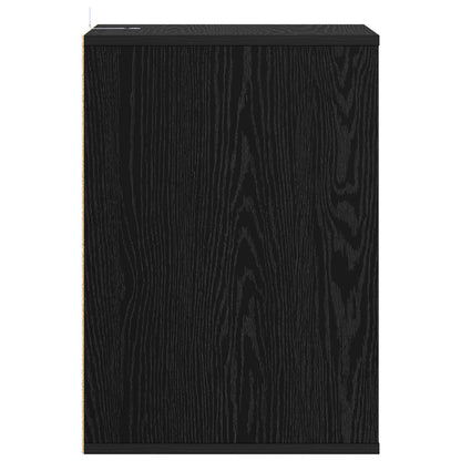 Drawer Cabinet 3-Drawer Black Oak 41 x 40 x 58 cm