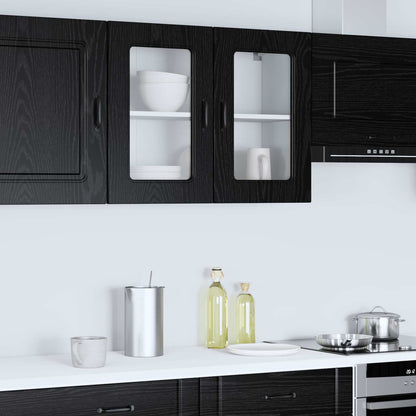 Dishwasher Panel Kalmar Black Oak 80 x 31 x 60 cm