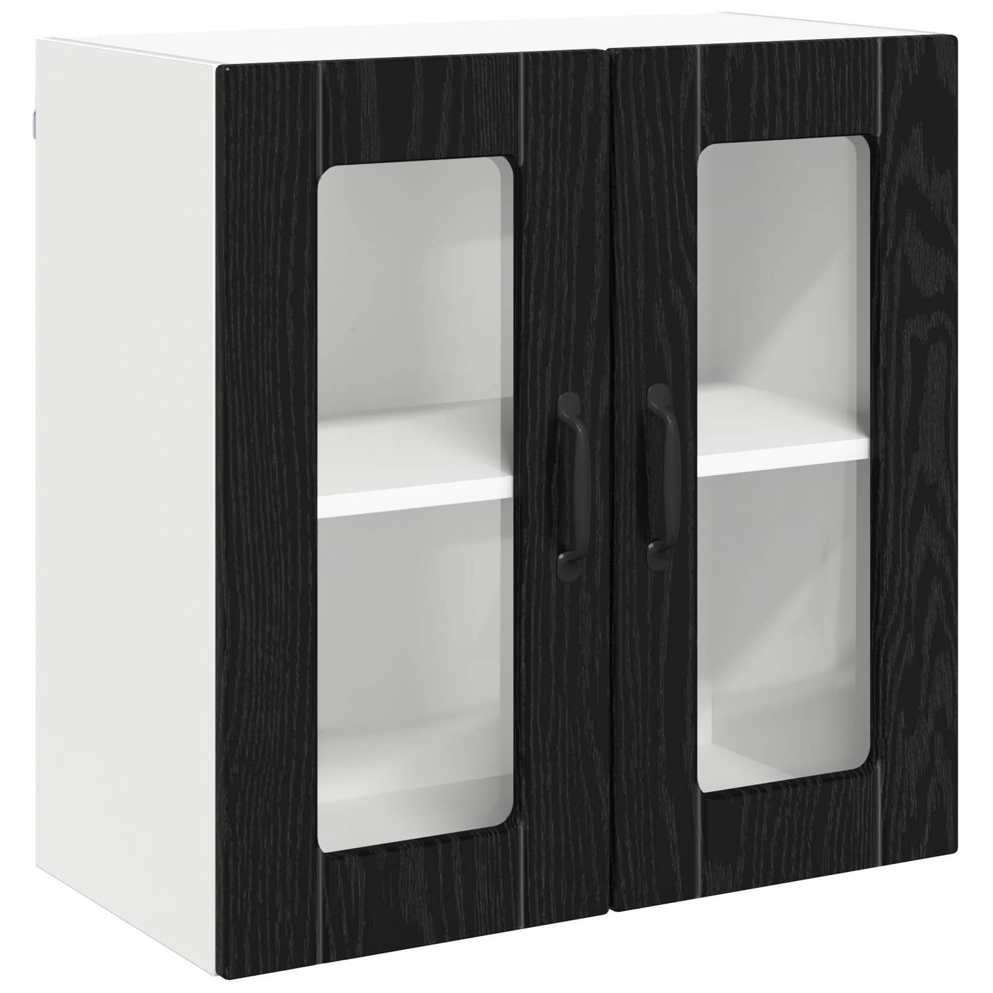 Kitchen Cabinet Black Oak 60 x 31 x 60 cm Engineered Wood