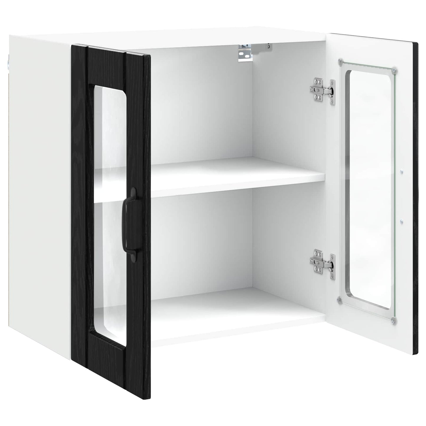 Kitchen Cabinet Black Oak 60 x 31 x 60 cm Engineered Wood