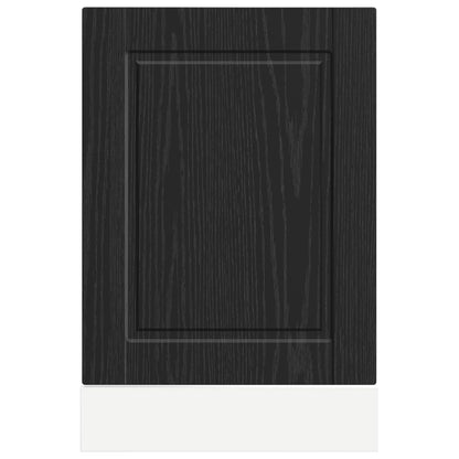 Kitchen Cabinet Black Oak 45 x 1.5 x 67 cm Engineered Wood