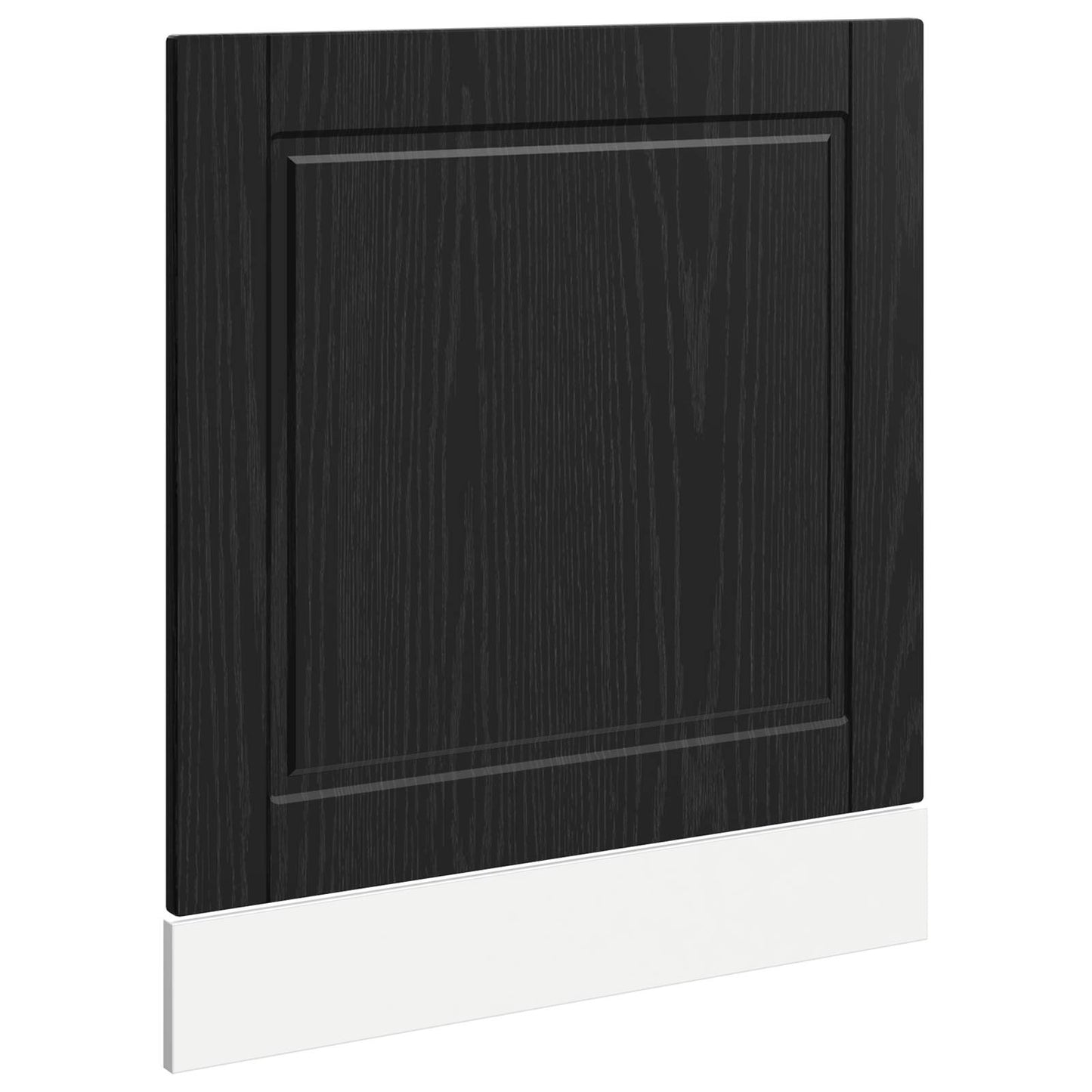 Kitchen Cabinet Black Oak 60 x 1.5 x 67 cm Engineered Wood