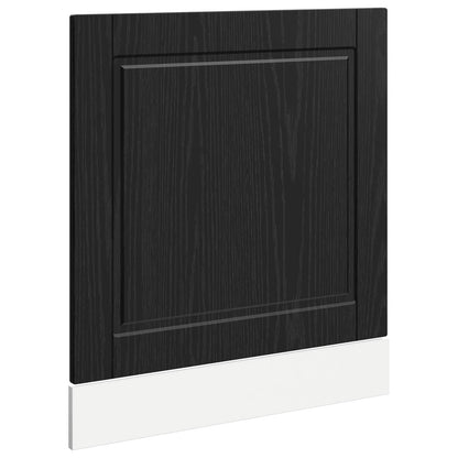 Kitchen Cabinet Black Oak 60 x 1.5 x 67 cm Engineered Wood