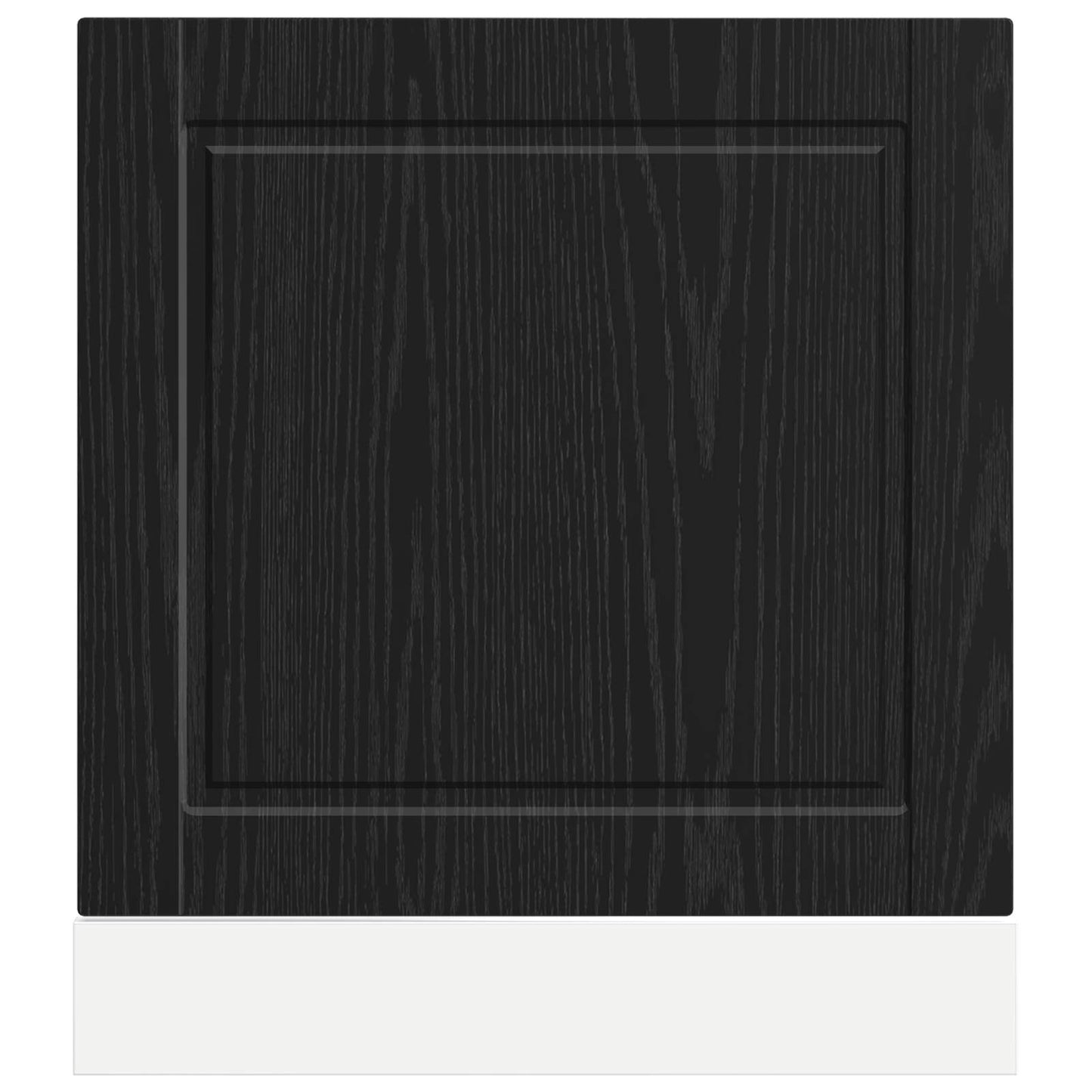 Kitchen Cabinet Black Oak 60 x 1.5 x 67 cm Engineered Wood