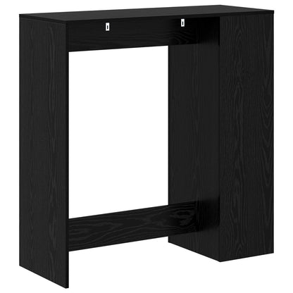 Bar Table 101 x 40 x 103.5 cm Engineered Wood Black Oak