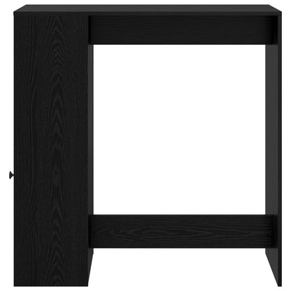 Bar Table 101 x 40 x 103.5 cm Engineered Wood Black Oak