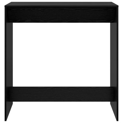 Bar Table 102 x 50 x 103.5 cm Engineered Wood Black Oak