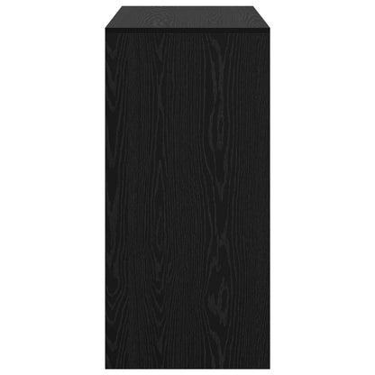 Bar Table 102 x 50 x 103.5 cm Engineered Wood Black Oak
