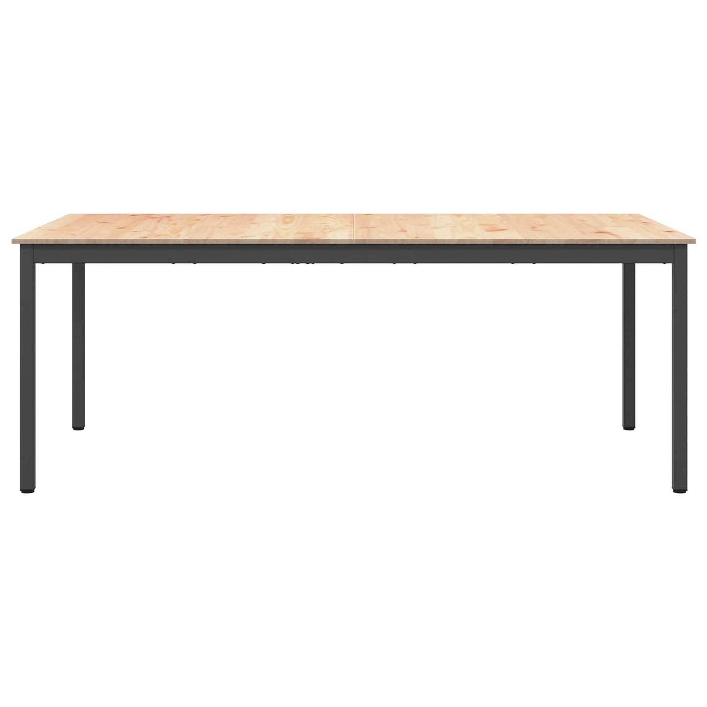 Dining Table Natural 200 x 100 x 75 cm Solid Pine Wood