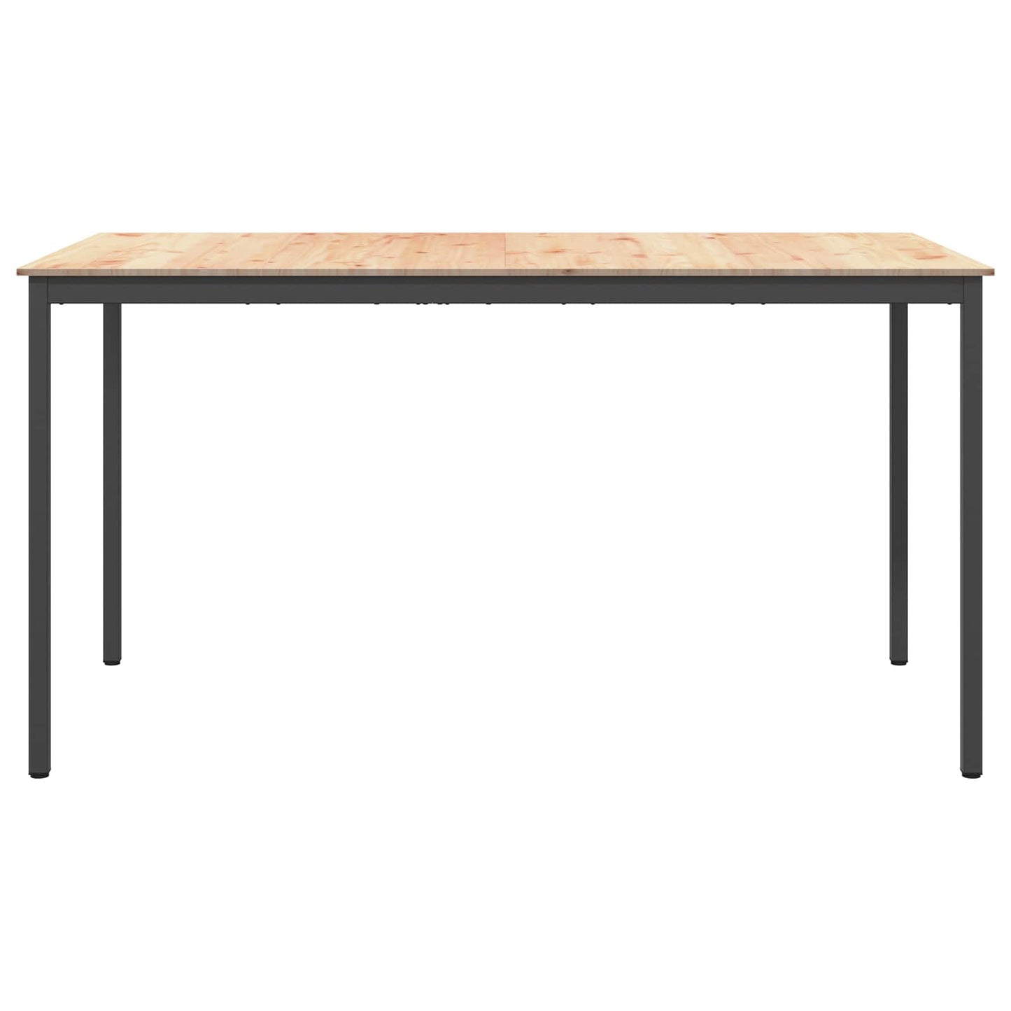 Bar Table Natural 200 x 100 x 105 cm Solid Pine Wood