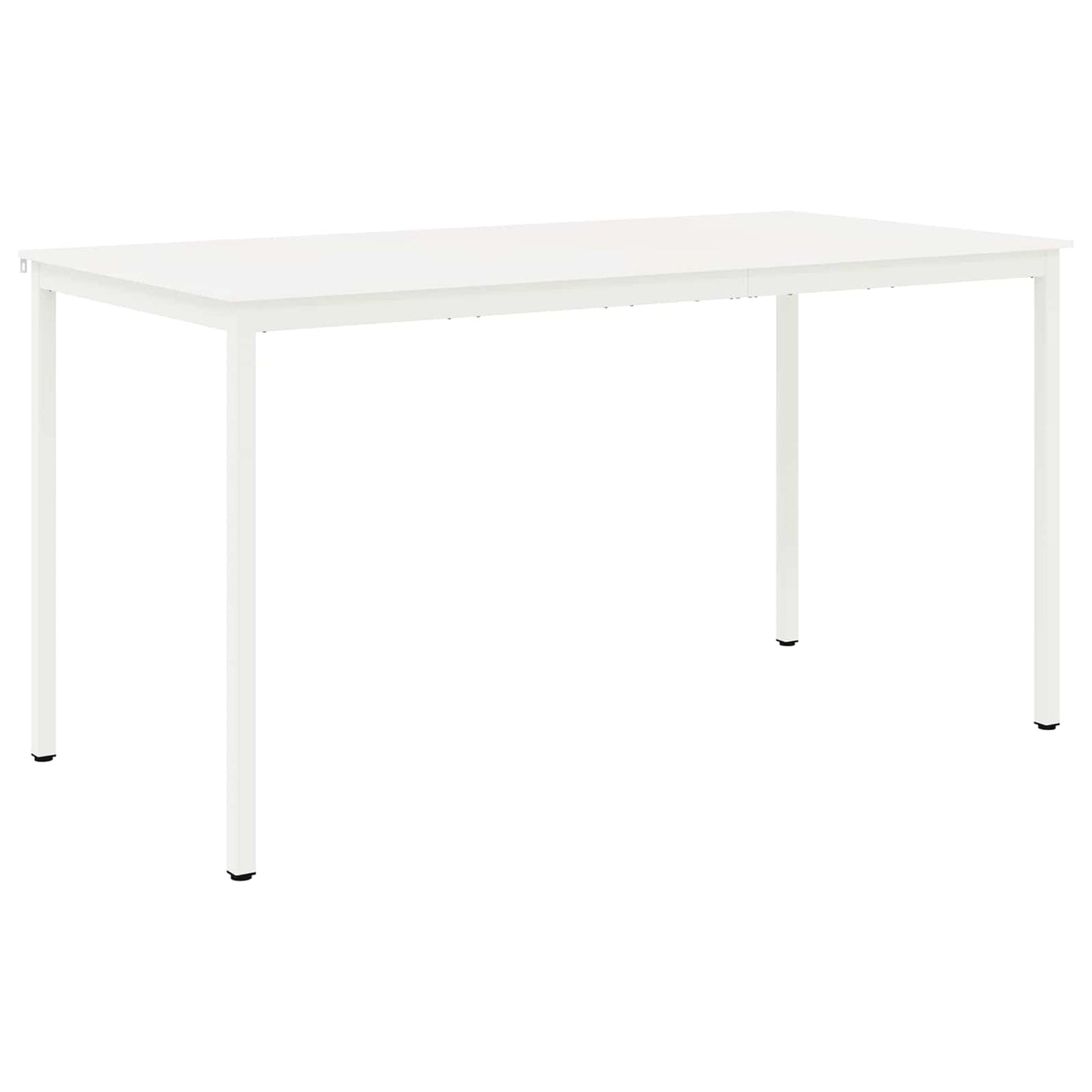 Bar Table White 200 x 100 x 105 cm Solid Pine Wood