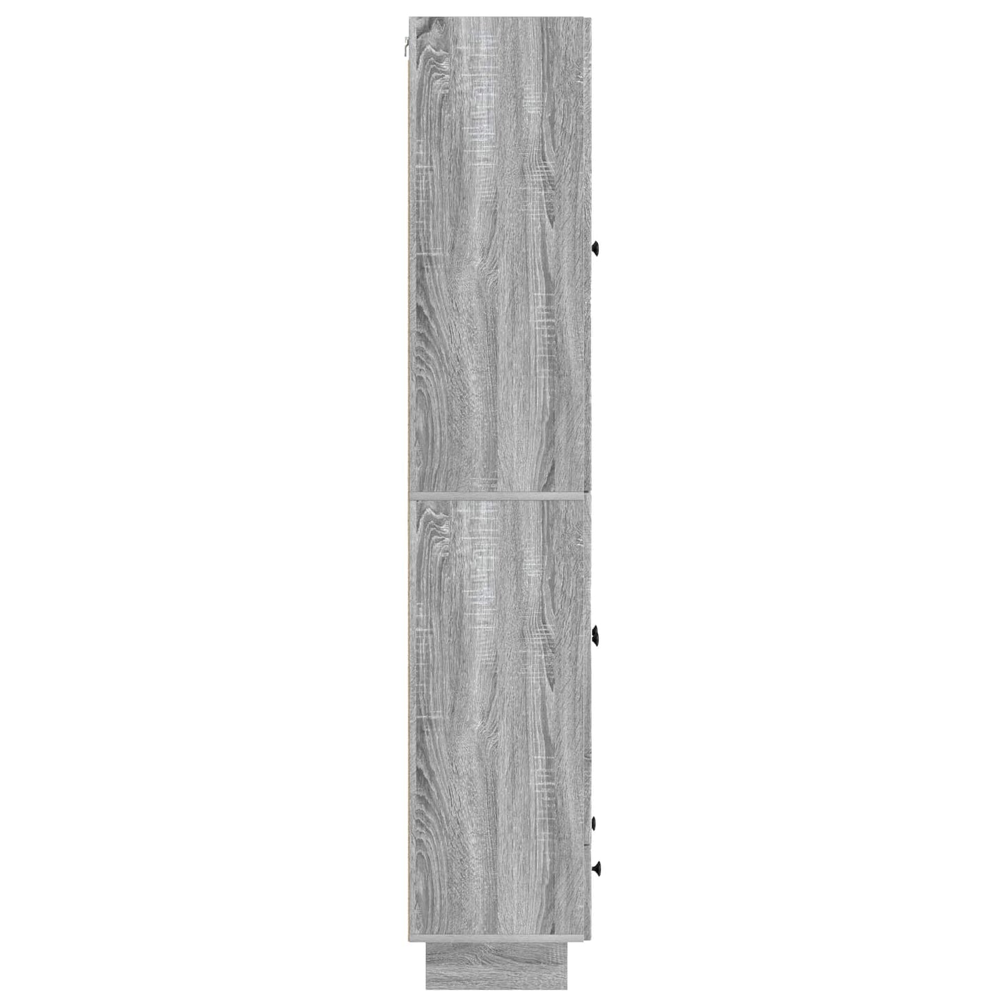 Cabinet Set 2 pcs Grey Sonoma 66 x 34.5 x 95 cm Engineered Wood