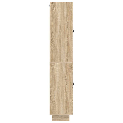 Cabinet Set 2 pcs Sonoma Oak 66 x 34.5 x 90 cm Engineered Wood