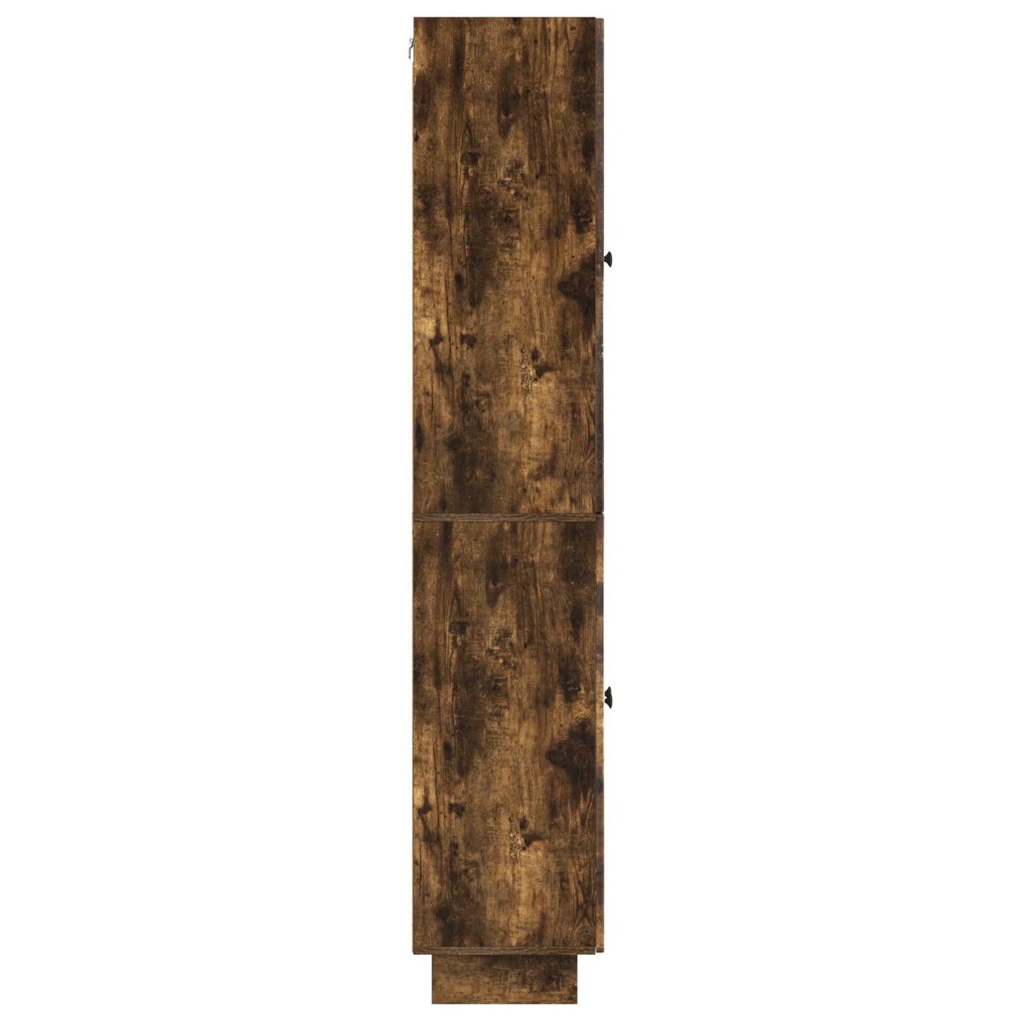 Cabinet Set 2 pcs Smoked Oak 66 x 34.5 x 90 cm Engineered Wood