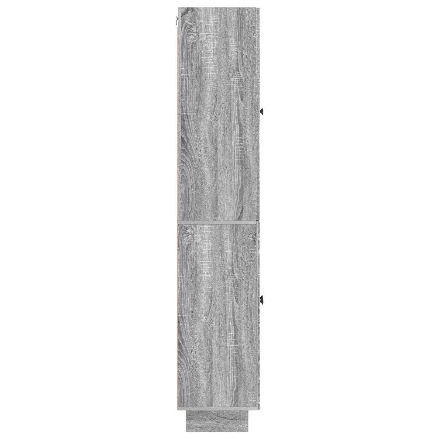 Cabinet Set 2 pcs Grey Sonoma Engineered Wood