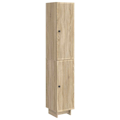 Cabinet Set 2 pcs Sonoma Oak 34.5 x 33 x 90 cm Engineered Wood