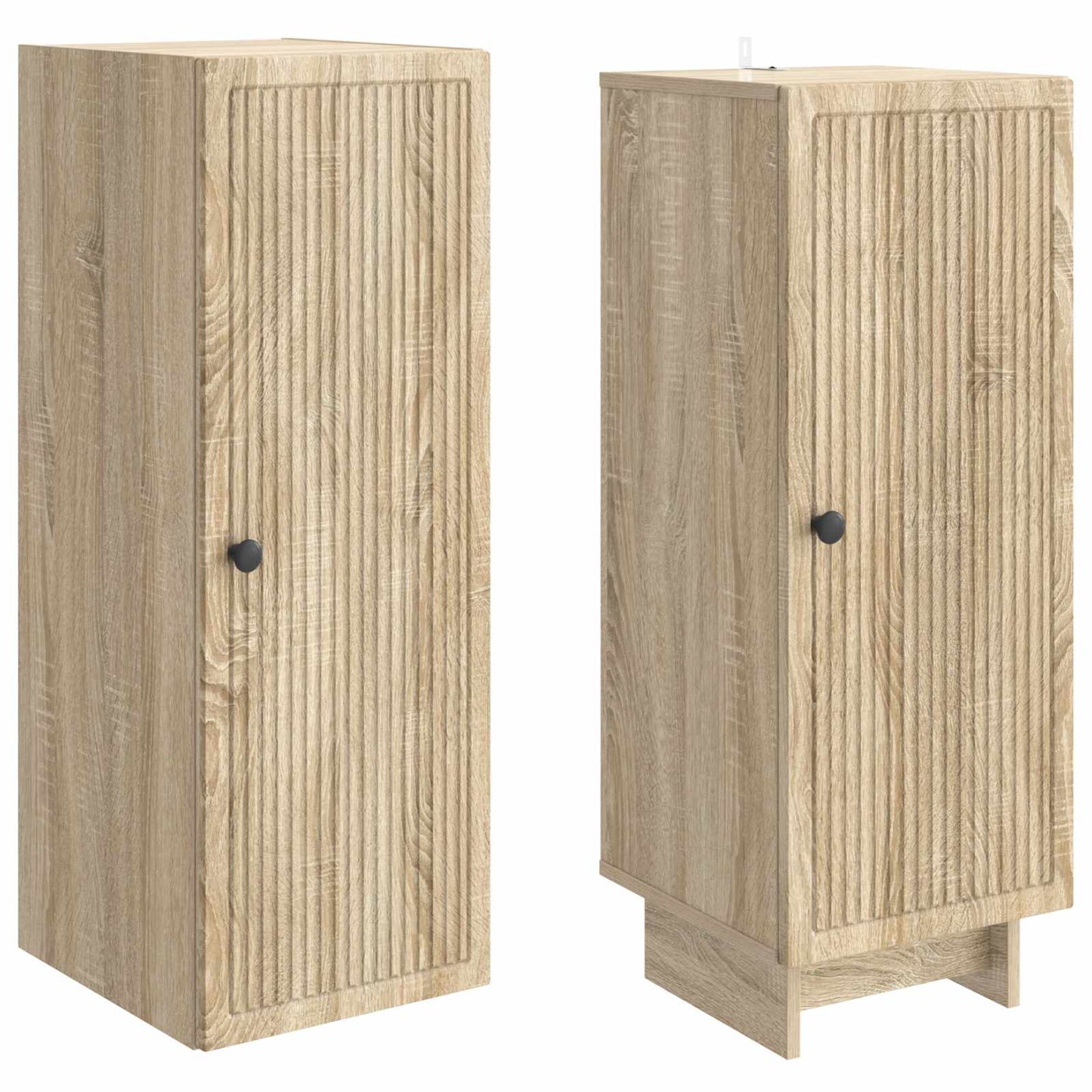Cabinet Set 2 pcs Sonoma Oak 34.5 x 33 x 90 cm Engineered Wood