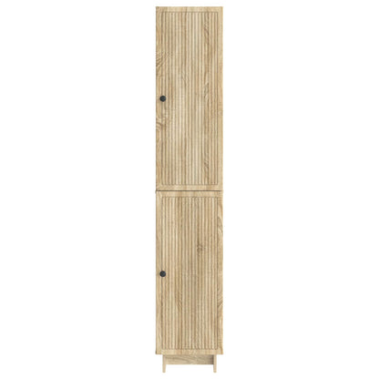 Cabinet Set 2 pcs Sonoma Oak 34.5 x 33 x 90 cm Engineered Wood