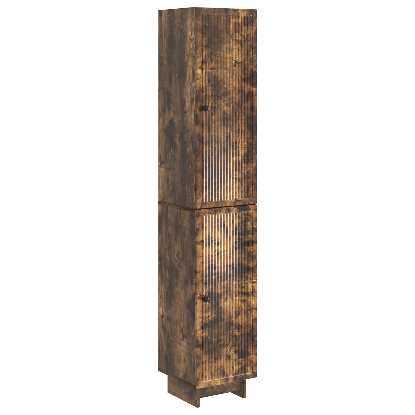 Cabinet Set 2 pcs Smoked Oak 34.5 x 33 x 90 cm Engineered Wood