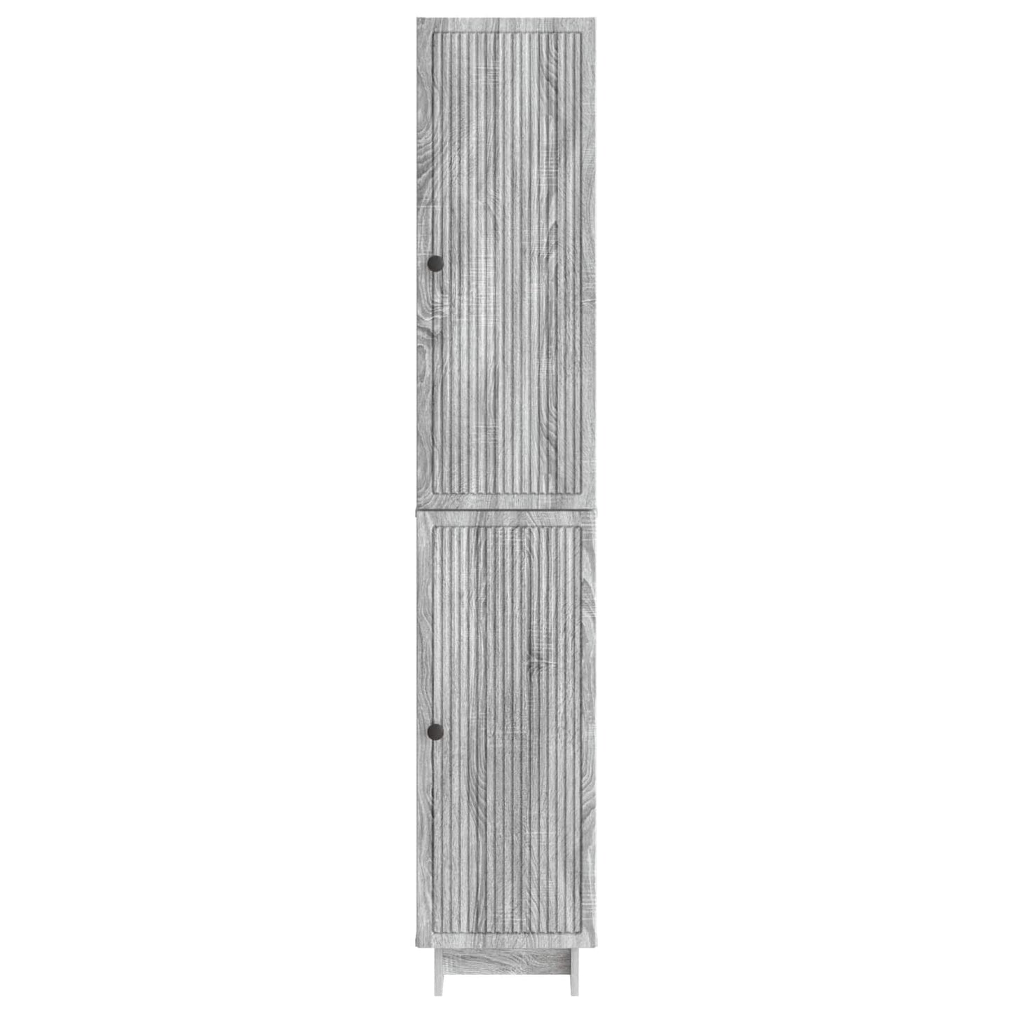Cabinet Set 2 pcs Grey Sonoma 34.5 x 33 x 90 cm Engineered Wood