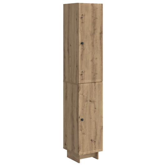 Cabinet Set 2 pcs Artisan Oak Engineered Wood