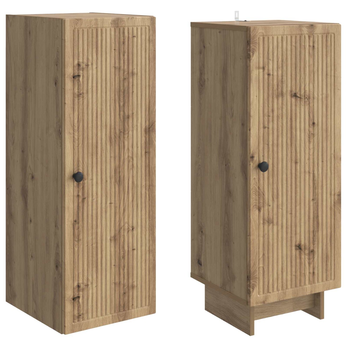 Cabinet Set 2 pcs Artisan Oak 34.5 x 33 x 90 cm Engineered Wood
