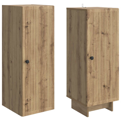 Cabinet Set 2 pcs Artisan Oak 34.5 x 33 x 90 cm Engineered Wood