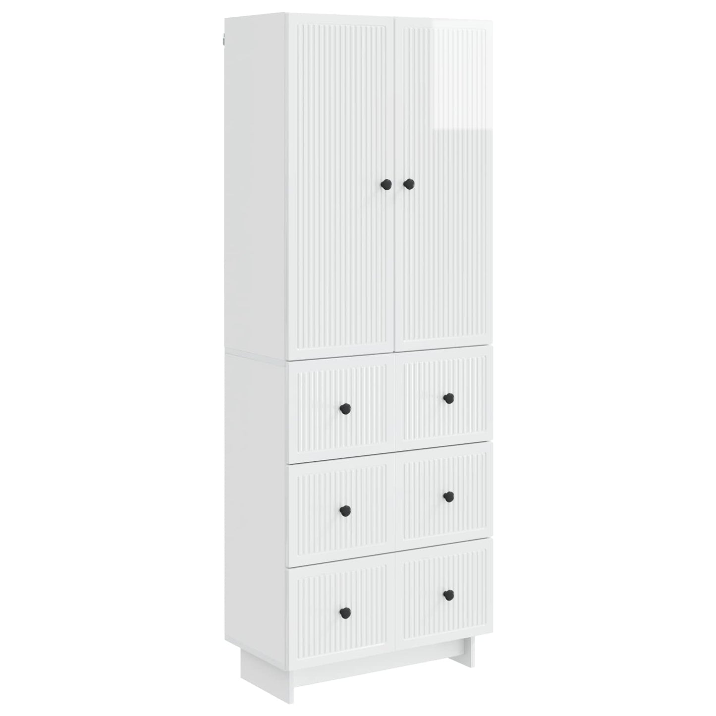 Cabinet Set 2 pcs 66 x 34.5 x 90 cm Engineered Wood