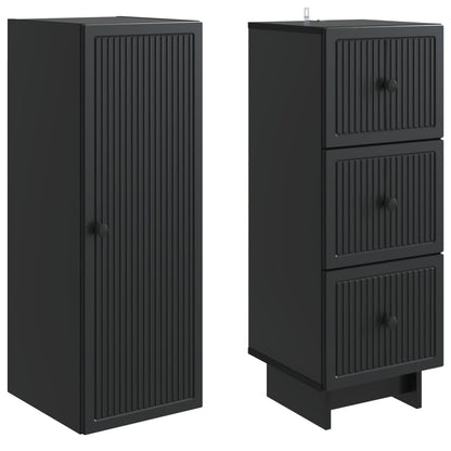 Cabinet Set 2 pcs 33 x 34.5 x 90 cm Engineered Wood