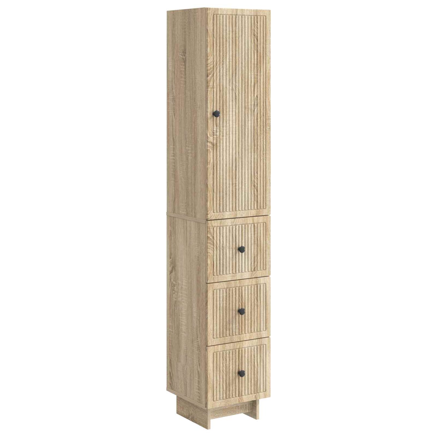 Cabinet Set 2 pcs 33 x 34.5 x 90 cm Engineered Wood