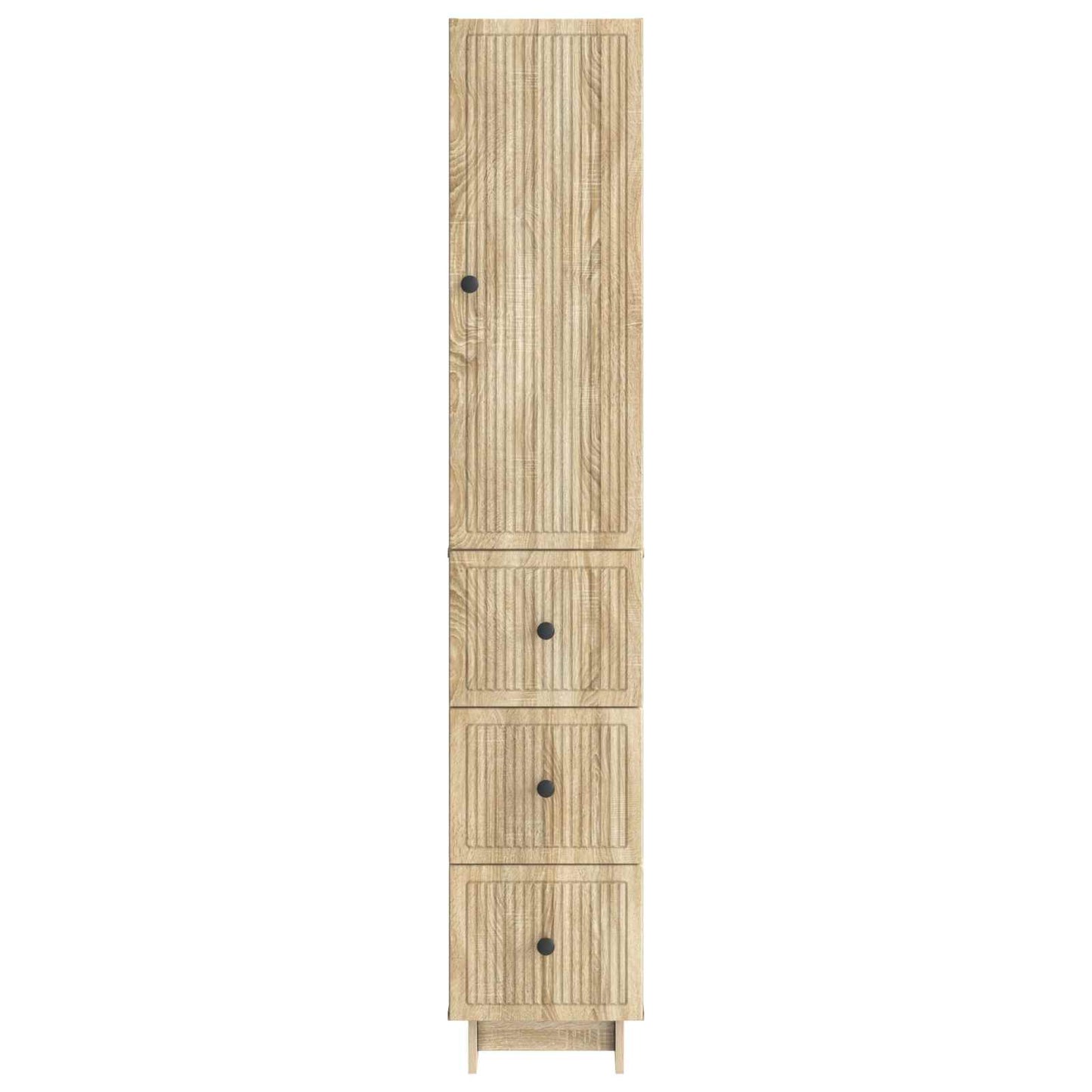 Cabinet Set 2 pcs 33 x 34.5 x 90 cm Engineered Wood