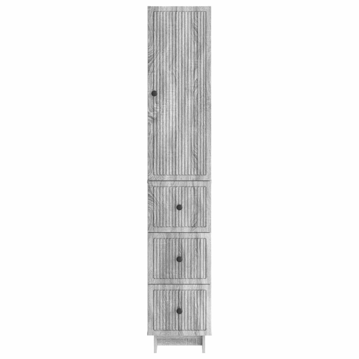 Cabinet Set 2 pcs 33 x 34.5 x 90 cm Engineered Wood