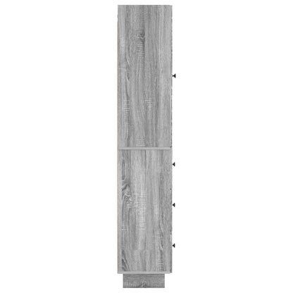 Cabinet Set 2 pcs 33 x 34.5 x 90 cm Engineered Wood